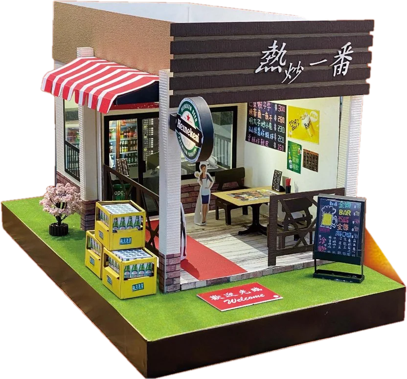 熱炒店 手工紙紮