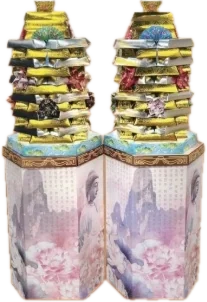 金磚塔 手工紙紮