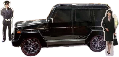 賓士 G-Class(黑) 手工紙紮
